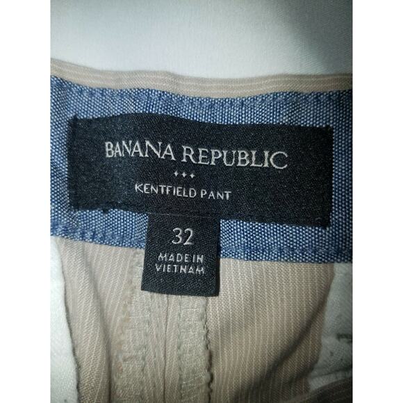 Banana Republic Pants Men Size 32 x‎ 30 Kentfield Beige Trousers Chino - Picture 5 of 6